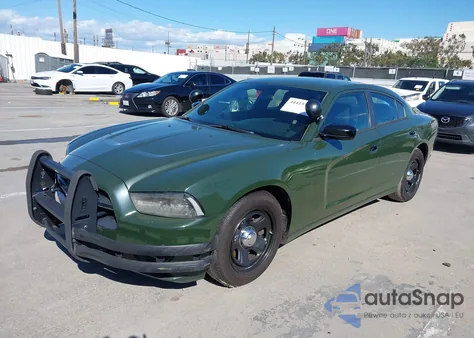 2014 Dodge Charger Police z USA, uszkodzony, nr VIN 2C3CDXAG4EH367268